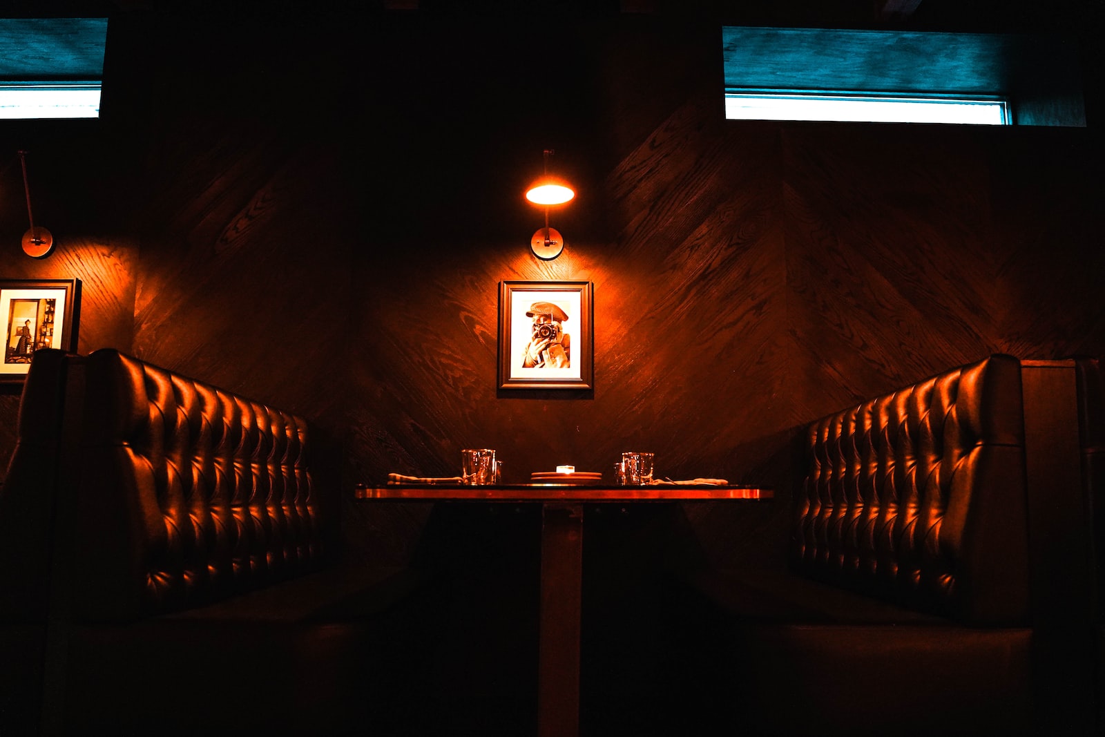 Photo by Carson Masterson brown wooden dining table